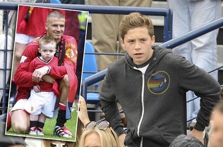 Quý tử Brooklyn của nhà Becks vừa có cơ hội thử sức tại MU