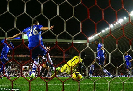 Dù sau đó, đích thân Bardsley lập công chuộc tội nhưng Sunderland vẫn không thể thoát thua