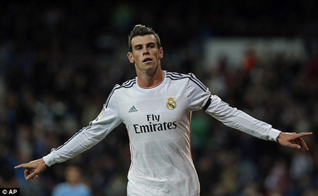 Lập hat-trick, Gareth Bale đi vào lịch sử La Liga - 1 Bale đang thi đấu đầy thăng hoa tại Real Madrid