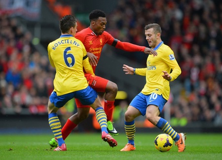 Chỉ mới tuần trước, Arsenal đã bị Liverpool vùi dập không thương tiếc ở Anfield