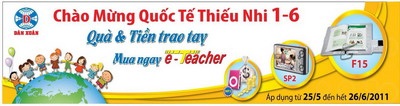 Cùng E-Teacher tạo niềm vui cho bé ngày 1-6 - 2 Cùng E-Teacher tạo niềm vui cho bé ngày 1-6 - 2