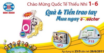 Với E-Teacher - Cách đơn giản mang đến niềm vui ngày 1-6 cho bé - 5 Với E-Teacher - Cách đơn giản mang đến niềm vui ngày 1-6 cho bé - 5