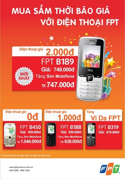 Điện thoại FPT – Bạn đồng hành mua sắm thời bão giá - 1 Điện thoại FPT – Bạn đồng hành mua sắm thời bão giá - 1