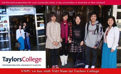 Hội thảo Taylors College Auckland - Đăng ký phỏng vấn học bổng và gặp gỡ cựu sinh viên xuất sắc của trường - 1 Hội thảo Taylors College Auckland - Đăng ký phỏng vấn học bổng và gặp gỡ cựu sinh viên xuất sắc của trường - 1