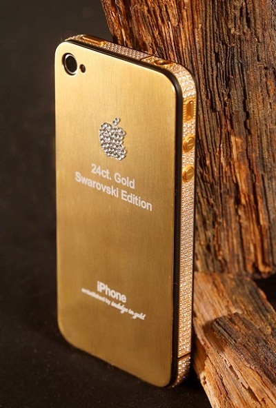 Siêu phẩm iPhone 4 vàng, kim cương miễn phí  - 3