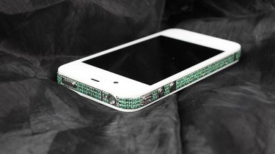 Siêu phẩm iPhone 4 vàng, kim cương miễn phí  - 6