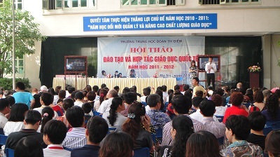 ACP - Chương trình liên kết giáo dục giữa Solomon School, Bang Washington, Hoa Kỳ và trường trung học cơ sở Đoàn Thị Điểm, Hà Nội, Việt Nam - 3