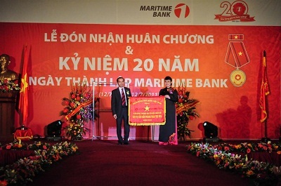 Maritime Bank kỷ niệm 20 năm thành lập Ngân hàng và đón nhận Huân chương Lao động hạng 3 - 2 Maritime Bank kỷ niệm 20 năm thành lập Ngân hàng và đón nhận Huân chương Lao động hạng 3 - 2
