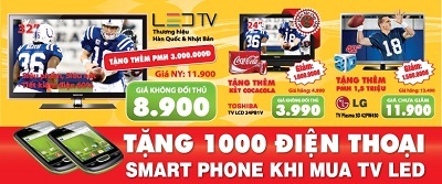 Giá sốc, cơn lốc quà tặng đợt 2 tại Media Mart - 2 Giá sốc, cơn lốc quà tặng đợt 2 tại Media Mart - 2