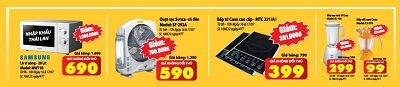 Giá sốc, cơn lốc quà tặng đợt 2 tại Media Mart - 4 Giá sốc, cơn lốc quà tặng đợt 2 tại Media Mart - 4