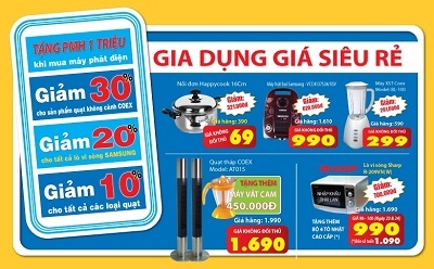 Giá sốc cơn lốc quà tặng đợt 3 - 5 Giá sốc cơn lốc quà tặng đợt 3 - 5