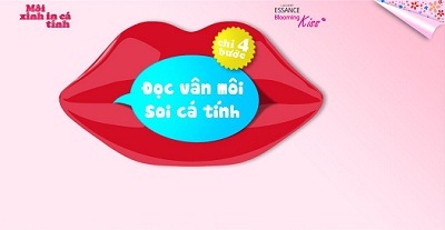 Cá tính thể hiện qua “vân môi” - 1 Cá tính thể hiện qua “vân môi” - 1