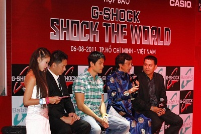 Buổi tiệc G-Shock The World hoành tráng đã đến Việt Nam - 1 Buổi tiệc G-Shock The World hoành tráng đã đến Việt Nam - 1