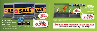 Media Mart khuyến mại trượt giá không phanh đợt 3 - 5 Media Mart khuyến mại trượt giá không phanh đợt 3 - 5