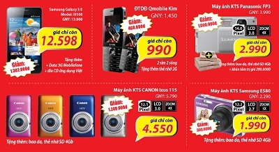 Media Mart khuyến mại trượt giá không phanh đợt 3 - 6 Media Mart khuyến mại trượt giá không phanh đợt 3 - 6