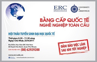 ERC - Bằng cấp quốc tế, nghề nghiệp toàn cầu - 1 ERC - Bằng cấp quốc tế, nghề nghiệp toàn cầu - 1