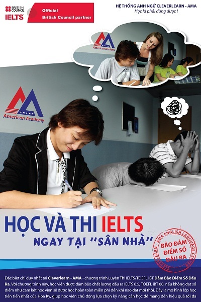 Luyện và Thi IELTS ngay tại sân nhà để đạt điểm cao - 1 Luyện và Thi IELTS ngay tại sân nhà để đạt điểm cao - 1