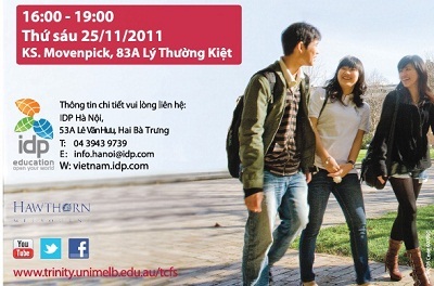 Ngày thông tin đặc biệt dành cho sinh viên tiềm năng và lễ trao giải “Young Leader Award - Học bổng nhà lãnh đạo trẻ 2011” - 1 Ngày thông tin đặc biệt dành cho sinh viên tiềm năng và lễ trao giải “Young Leader Award - Học bổng nhà lãnh đạo trẻ 2011” - 1