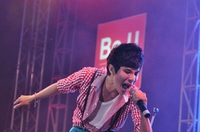 Các ca sỹ khách mời chia sẻ trước giờ G Cuộc thi chung kết Be U 2011 - 2 Các ca sỹ khách mời chia sẻ trước giờ G Cuộc thi chung kết Be U 2011 - 2