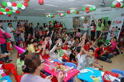 Tưng bừng lễ hội giáng sinh dành cho các bé tại Kiddy Land - 7