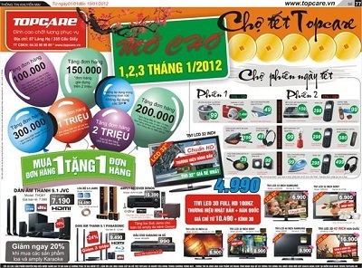 Chợ TẾT Topcare - Tưng bừng giá rẻ - 2 Chợ TẾT Topcare - Tưng bừng giá rẻ - 2
