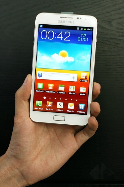 Galaxy Note trắng khuấy động mùa mua sắm cuối năm - 1