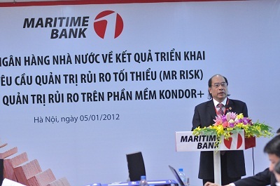 Ngân hàng đầu tiên sẵn sàng cho Thông tư về Quản lý rủi ro - 2 Ngân hàng đầu tiên sẵn sàng cho Thông tư về Quản lý rủi ro - 2