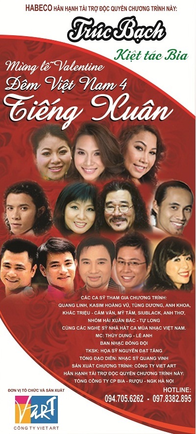 “Đêm Việt Nam 4 - Tiếng Xuân” Đêm của hạnh phúc - 1