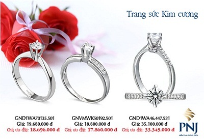 Trang sức PNJ - Qùa tặng 8/3 của Sao việt - 10 Trang sức PNJ - Qùa tặng 8/3 của Sao việt