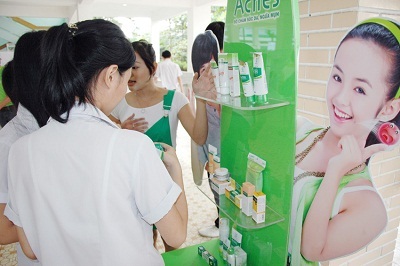 Chương trình chăm sóc da học đường Acnes 