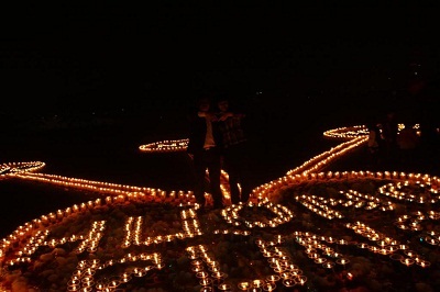 “Hương rừng - Chúc ngủ ngon” từ 3000 cây nến