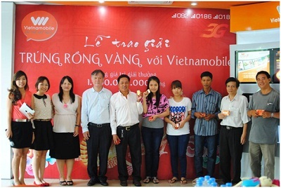 Trao giải Siêu Rồng cho thuê bao của Vietnamobile