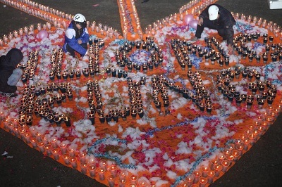 “Hương rừng - Chúc ngủ ngon” từ 3000 cây nến