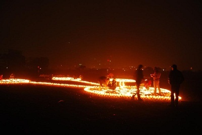 “Hương rừng - Chúc ngủ ngon” từ 3000 cây nến