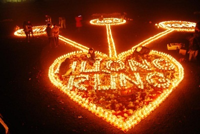 “Hương rừng - Chúc ngủ ngon” từ 3000 cây nến