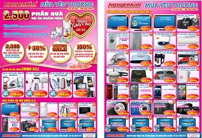 Hàng ngàn ưu đãi mua sắm tại Nguyễn Kim - 2 Hàng ngàn ưu đãi mua sắm tại Nguyễn Kim
