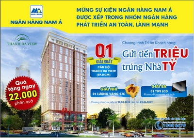 Gửi tiền ngân hàng, trúng nhà gần 1,9 tỷ đồng - 1 Gửi tiền ngân hàng, trúng nhà gần 1,9 tỷ đồng