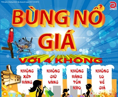 Bùng nổ giá với bốn không - 1 Bùng nổ giá với bốn không