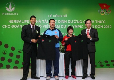 Dinh dưỡng chuyên nghiệp cho Đoàn thể thao Olympic Việt Nam