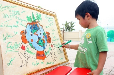 Sự kiện “Bảo vệ trái đất cùng Maple Bear “