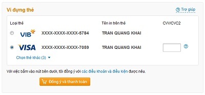 SohaGame tích hợp công cụ thanh toán trực tuyến hiện đại