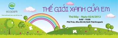 Bé thỏa sức vui chơi trong ngày hội “Thế giới Xanh của em” - 1