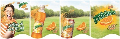 Mirinda cam mới là nước cam có gaz ngon tuyệt dành riêng cho teen Việt.