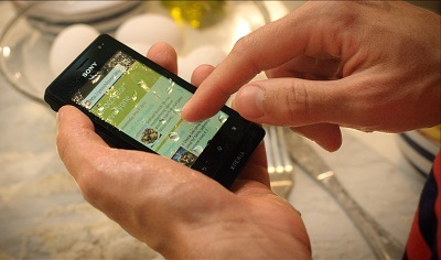 Bộ đôi smartphone Sony Xperia Go, Neo L vừa bán tại Việt Nam - 3 Công nghệ “wet finger tracking” giúp người dung thao tác dễ dàng ngay cả khi tay và màn hình bị ướt
