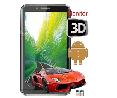 Lộ diện Smartphphone REV 3D - 1 Máy sở hữu màn hình 4.3 inch, độ phân giải WVGA.