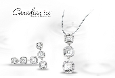 Sắm sản phẩm Lộc Phát Tài 99.9 & 999.9 để hưởng nhiều ưu đãi hấp dẫn - 5 Trang sức Kim cương Tuyết Canadian Ice