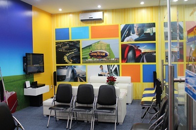 Khu vực phòng chờ được thiết kế tiện nghi