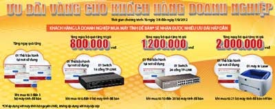 Cơ hội vàng mua hàng tại siêu thị máy tính Phúc Anh - 4 Chi tiết về chương trình khuyến mại, xin vui lòng tham khảo tại website