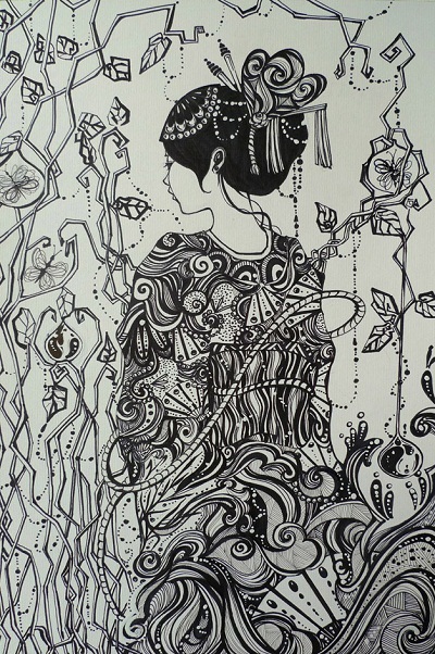 Một sản phẩm của sinh viên Thiết kế đồ họa năm 1, ĐH Hoa Sen.