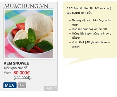 Vai trò của CNTT đối với quảng cáo trực tuyến - 2 Quảng cáo CPC Plus của Admicro